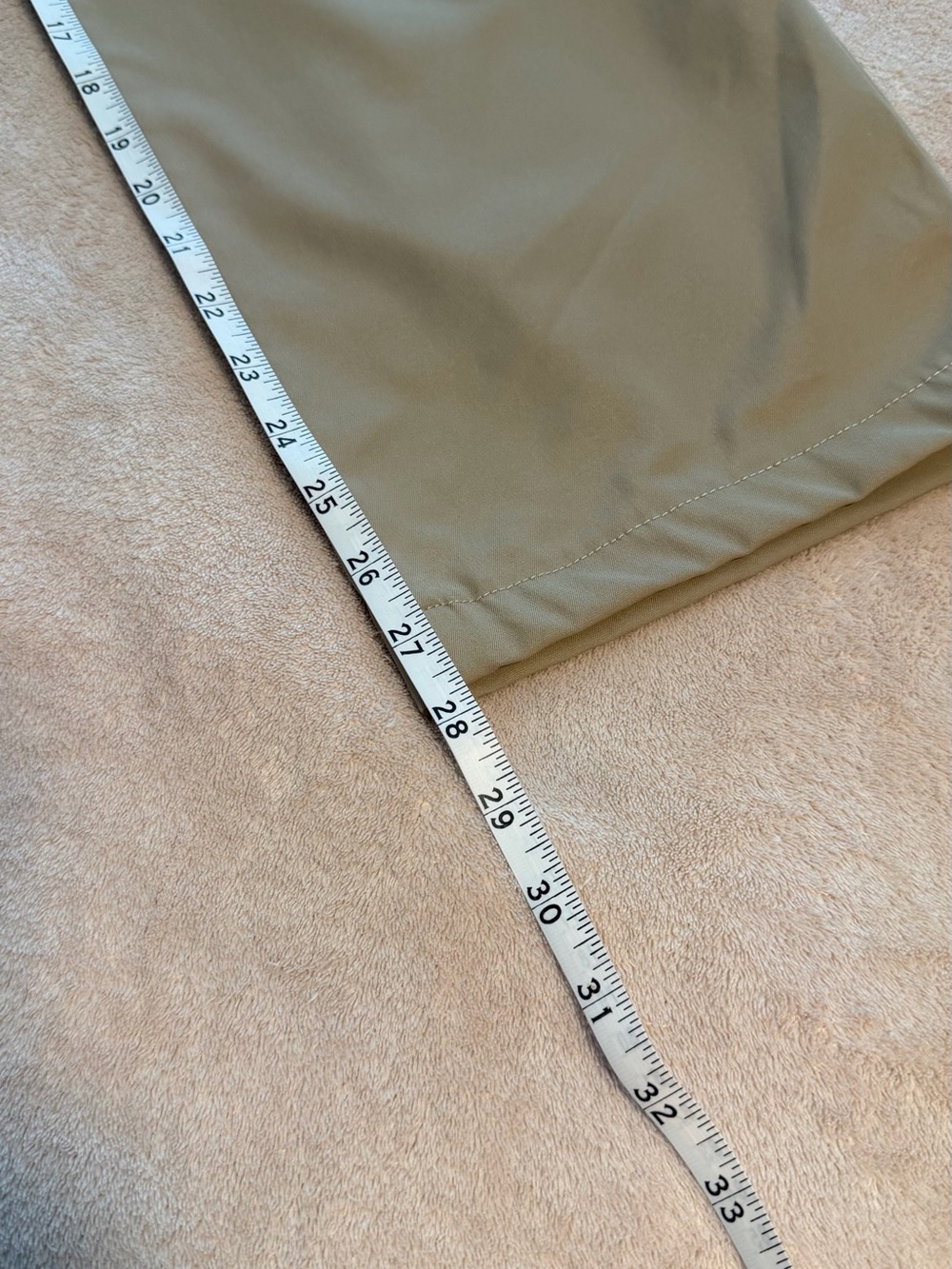 Lands' End Womens Tan Chino Pants - Size 12 - Picture 10 of 13